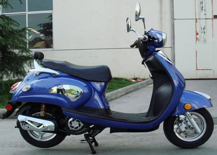 Fahrrad-Roller der Taschen-50cc/125cc mit zwei Sitzen, 2 drehen Roller für Erwachsene