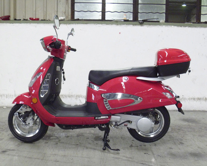 Rückspiegel nette Form-erwachsener Bewegungsroller-roter 150cc Damen-Scooter With