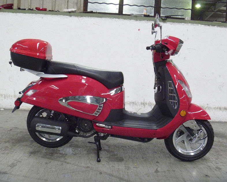 Rückspiegel nette Form-erwachsener Bewegungsroller-roter 150cc Damen-Scooter With