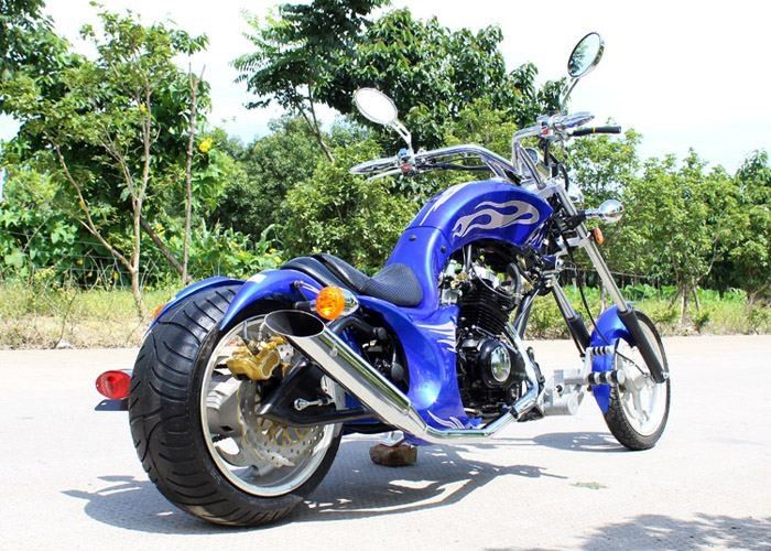 Der schnellen Geschwindigkeits-250cc Farbe Zerhacker-Motorrad Harley-Zerhacker-des Motorrad-vier mit Rad zwei