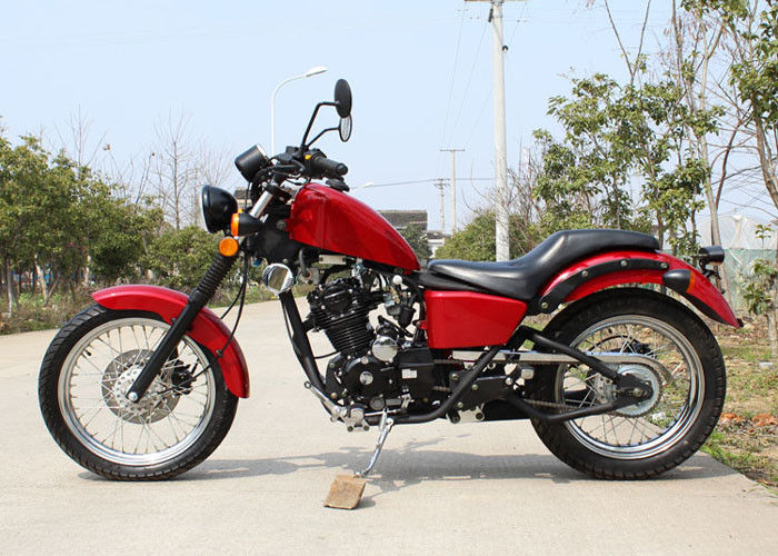 Roter niedriger Ölverbrauch Kilometers des Motorrades 90 des Zerhacker-250cc/H mit Schaltgetriebe 5