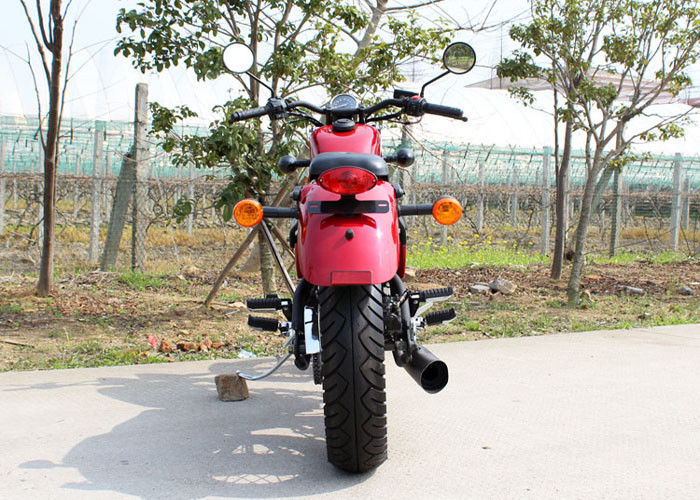 Roter niedriger Ölverbrauch Kilometers des Motorrades 90 des Zerhacker-250cc/H mit Schaltgetriebe 5