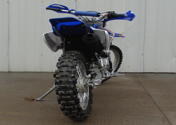 Blaue Straßen-legale Schmutz-Fahrrad-Motorrad 200ccm 1 Zylinder 4 Anschlag Luft abgekühlt