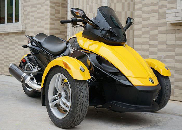 1000cc kann Rad-Motorrad morgens 3, V - die abgekühlte Vorderrad-Motorrad-Flüssigkeit des Zwillings-2
