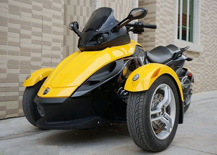 1000cc kann Rad-Motorrad morgens 3, V - die abgekühlte Vorderrad-Motorrad-Flüssigkeit des Zwillings-2