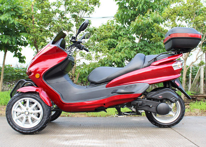 Rollermotorrad 150cc mit 3 Rädern mit Maschine 7.0kw 7500r/min 8HP/Rückseitenkasten
