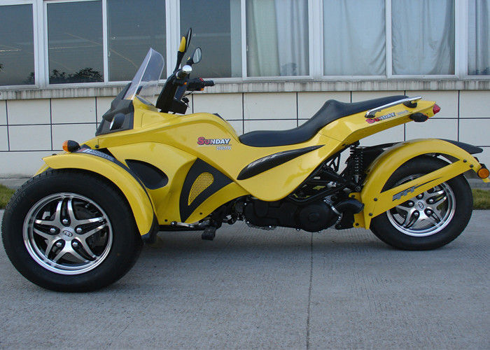 Hintere Scheibenbremse Tri Rad Motorrad mit zwei Vorderrädern Wassergekühlte 4-Takt