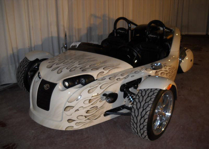 Der hohen Leistung kühlte Tri Flüssigkeit des Rad-Motorrad-1250cc 3 Rad-Motorräder für Erwachsene ab
