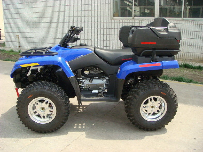 Viererkabel-Fahrrad 4 400cc ATV * 4F/R Einzelradaufhängungs-Eisen-/Aluminiumkanten-elektrische Verschiebung