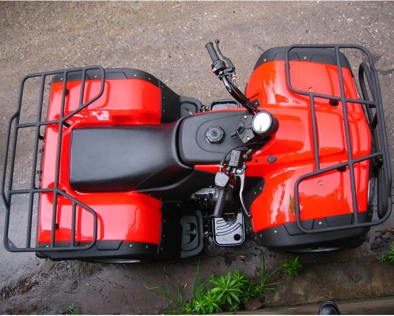 Nutzen vierrädrige Motorräder 250cc Vierrad-ATV mit großem Wellenantrieb