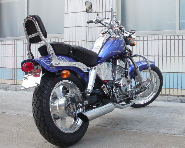 Wassergekühlte starke Motorräder 250cc fasten elektrische Motorrad-Rückseiten-Trommelbremse