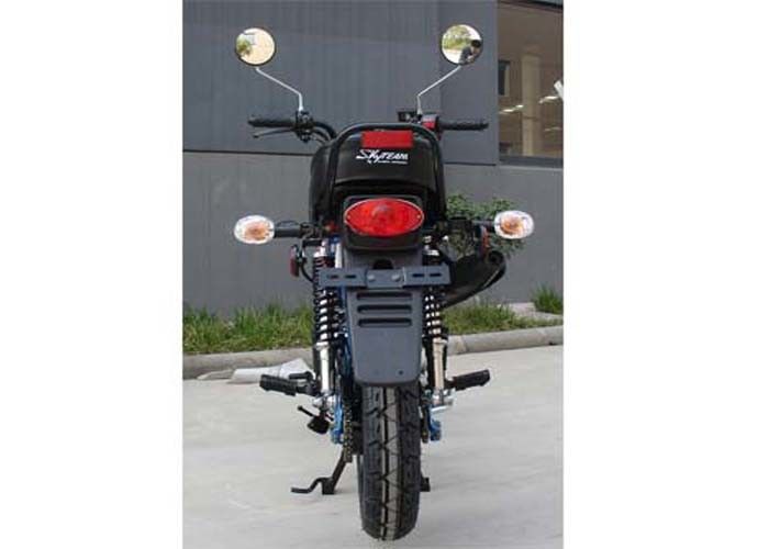 starke Motorräder 125cc mit 4 Gang-Maschinen-Front-Scheibenbremse-Rückseiten-Trommelbremse