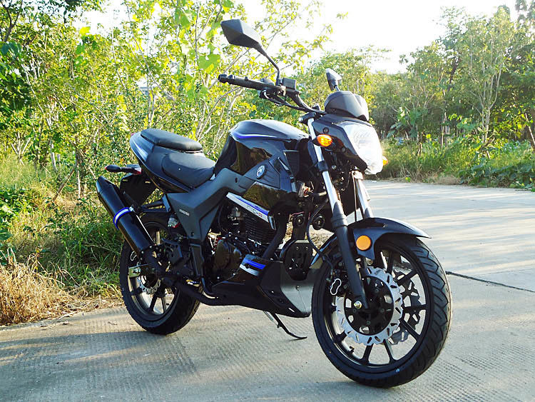 Luft kühlte starkes einzylindriges Motorrad der Motorrad-250cc mit Signal-Lichtern ab