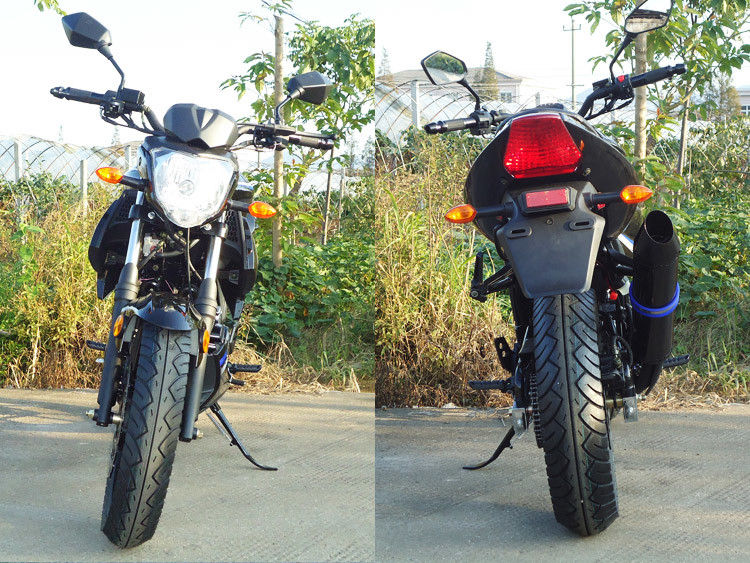 Luft kühlte starkes einzylindriges Motorrad der Motorrad-250cc mit Signal-Lichtern ab