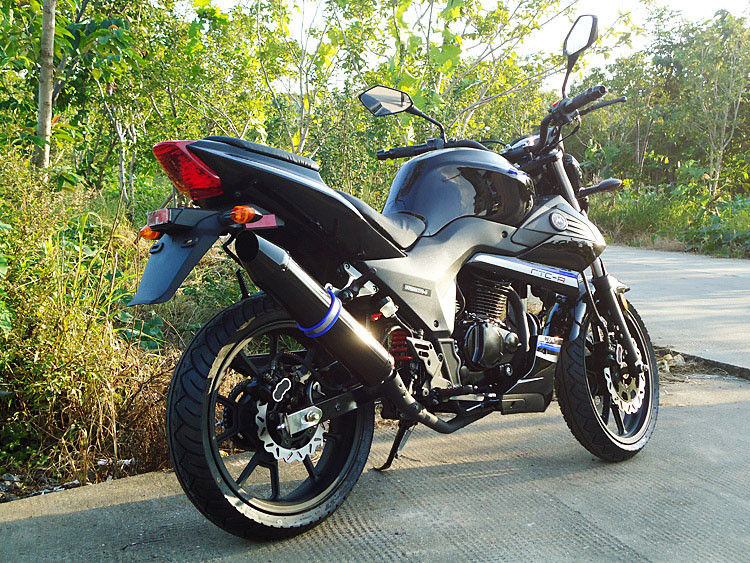 Luft kühlte starkes einzylindriges Motorrad der Motorrad-250cc mit Signal-Lichtern ab
