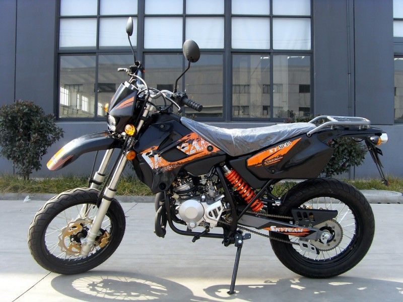 4 Sport-Motorrad lüften des Anschlag-50cc mit Signal-Lichtern, einzylindrige Motorräder abgekühlt