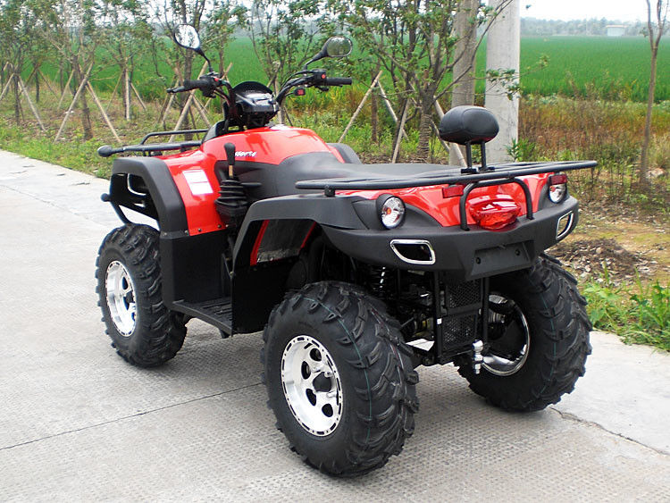 Einzylinder Vierrad ATV 650cc 4-Anschlag vier Ventil Seite an Seite vier Räder