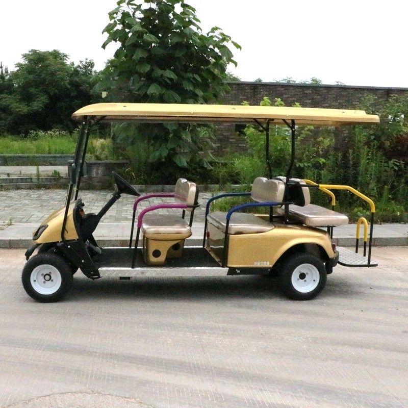 6 elektrische Golfmobile 6V 180AH X der Personen-4000w 8 wartungsfreie Off Road-Golfmobile