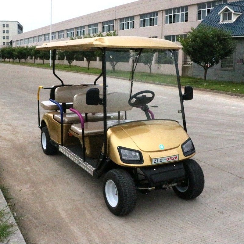 6 elektrische Golfmobile 6V 180AH X der Personen-4000w 8 wartungsfreie Off Road-Golfmobile