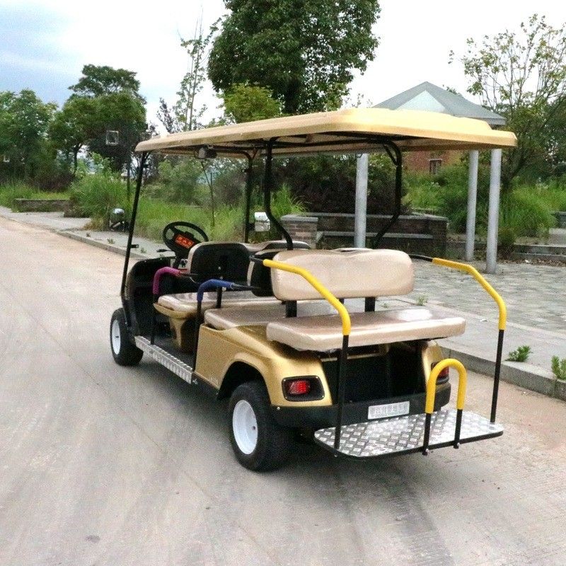 6 elektrische Golfmobile 6V 180AH X der Personen-4000w 8 wartungsfreie Off Road-Golfmobile