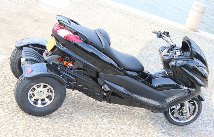 1500w Elektromotorroller, 3 Rad-Roller-Motorrad mit schwanzlosem Motor