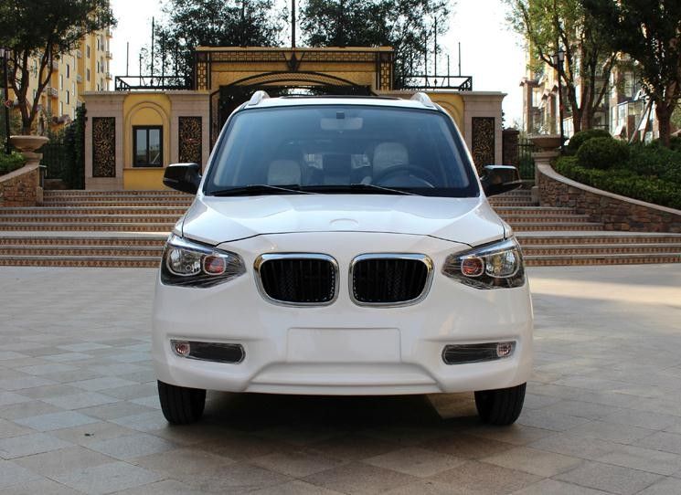 elektrische Golfmobile 6000w mit 5 Sitz-BMW-Art-Heizlüfter MP3-Radio PVC der Tür-4
