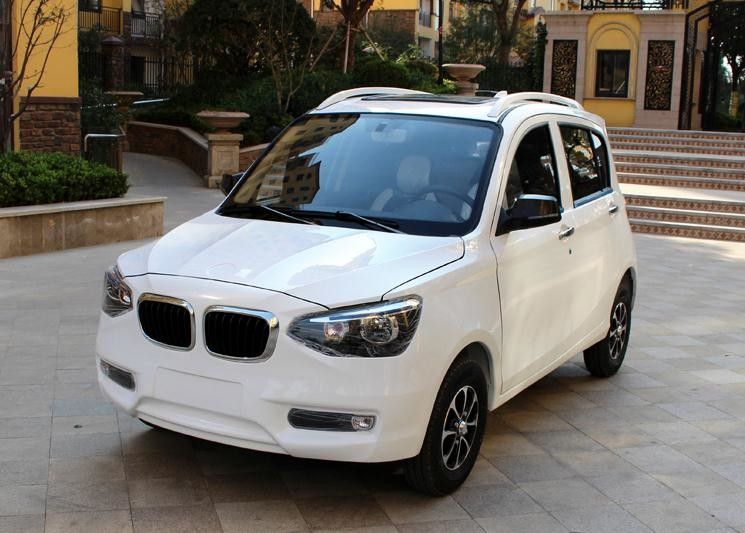 elektrische Golfmobile 6000w mit 5 Sitz-BMW-Art-Heizlüfter MP3-Radio PVC der Tür-4