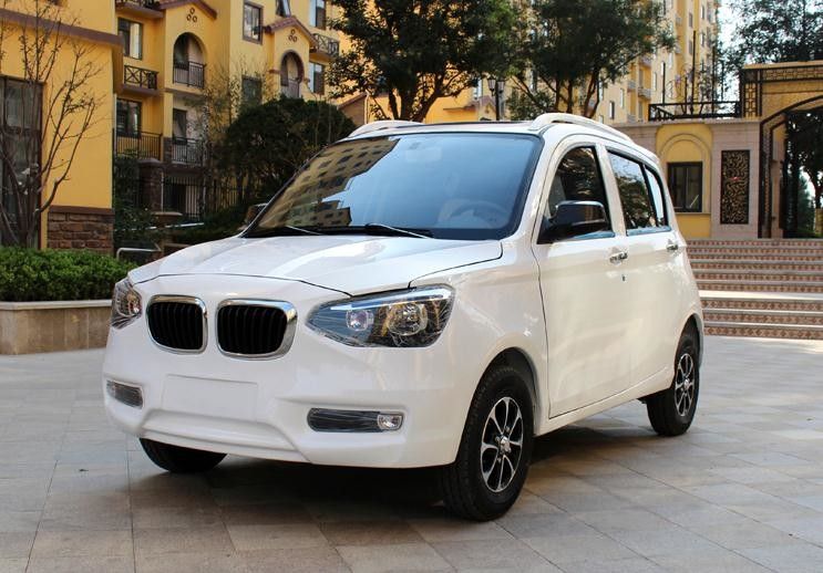 elektrische Golfmobile 6000w mit 5 Sitz-BMW-Art-Heizlüfter MP3-Radio PVC der Tür-4