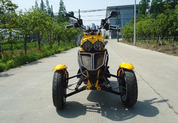 Horizontale Art Tri des Rad-Motorrad-50cc 3 Anschlag Rad Trike-Roller-4