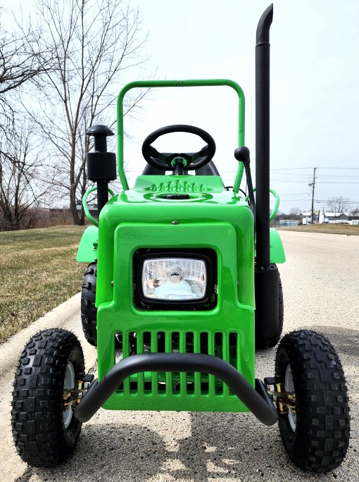Mann-Golfmobil-Jeep Fully Auto With Hitch-Lichter Mini Farm Tractor With Reverses 125cc eins