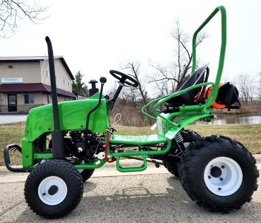 Mann-Golfmobil-Jeep Fully Auto With Hitch-Lichter Mini Farm Tractor With Reverses 125cc eins