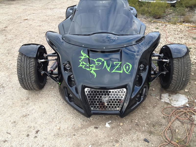 1998cc starke 3 drehen Motorrad mit 2 Sitzen und Auto-System, 29x18R20