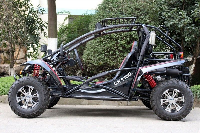Arm-Schwingen-Gokart-Buggy des Doppelt-1100CC mit der 4 Zylinder-Flüssigkeitskühlung, Einzelradaufhängung