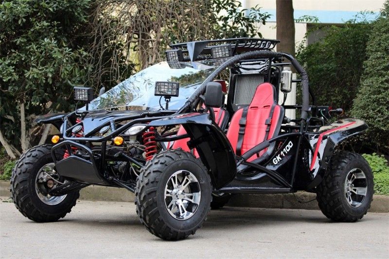 Arm-Schwingen-Gokart-Buggy des Doppelt-1100CC mit der 4 Zylinder-Flüssigkeitskühlung, Einzelradaufhängung
