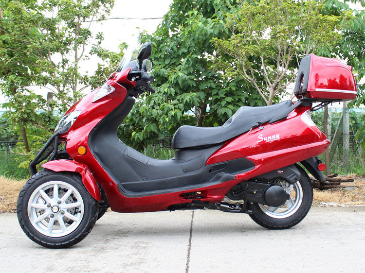 50CC horizontale Art Tri Rad-Motorrad mit einzylindrigem, Riemenantrieb-Getriebe