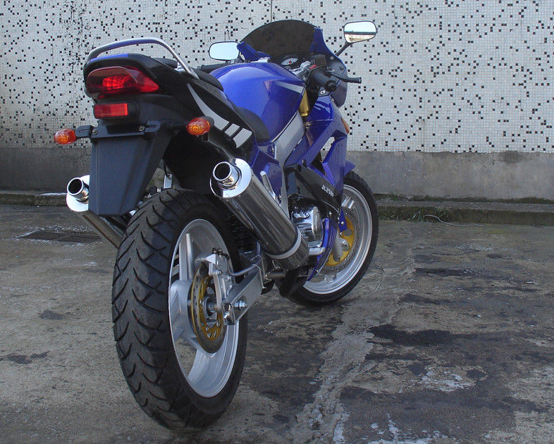 Sicheres Motorrad des Zerhacker-250cc mit doppeltem Anschlag des Zylinder-vier und vier Farben