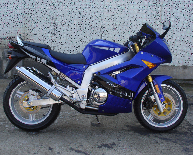 Sicheres Motorrad des Zerhacker-250cc mit doppeltem Anschlag des Zylinder-vier und vier Farben