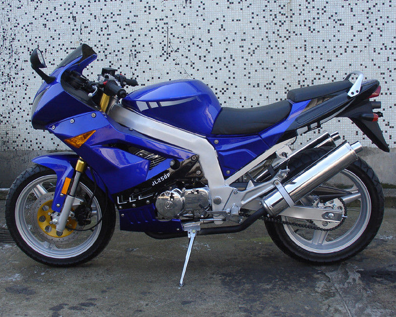 Sicheres Motorrad des Zerhacker-250cc mit doppeltem Anschlag des Zylinder-vier und vier Farben