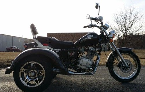 Luft 250cc kühlte 3 Rad Trike-Roller mit einzylindrigem, Kühlsystem 4-Stroke ab
