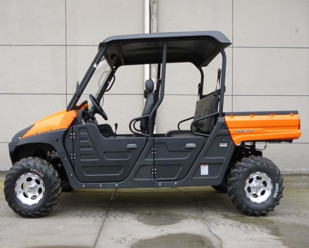 600cc Vierradgebrauchsfahrzeug, einzylindriger 4 Anschlag 5 SITZER felsiger Berg UTV
