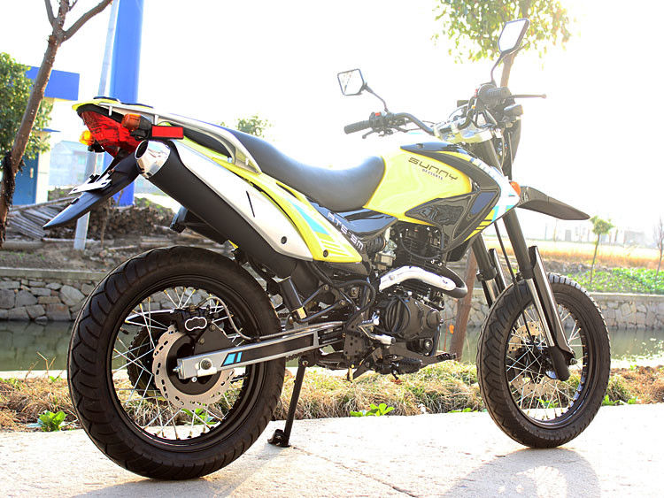 einzylindrige Schmutz-Fahrrad-Motorrad 4 Anschlag-250cc Luft abgekühltes mit Ketten-Antrieb