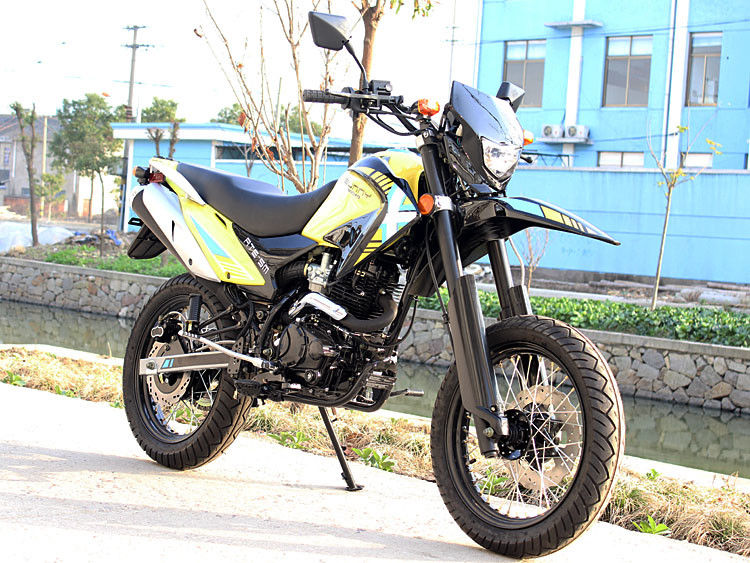 einzylindrige Schmutz-Fahrrad-Motorrad 4 Anschlag-250cc Luft abgekühltes mit Ketten-Antrieb