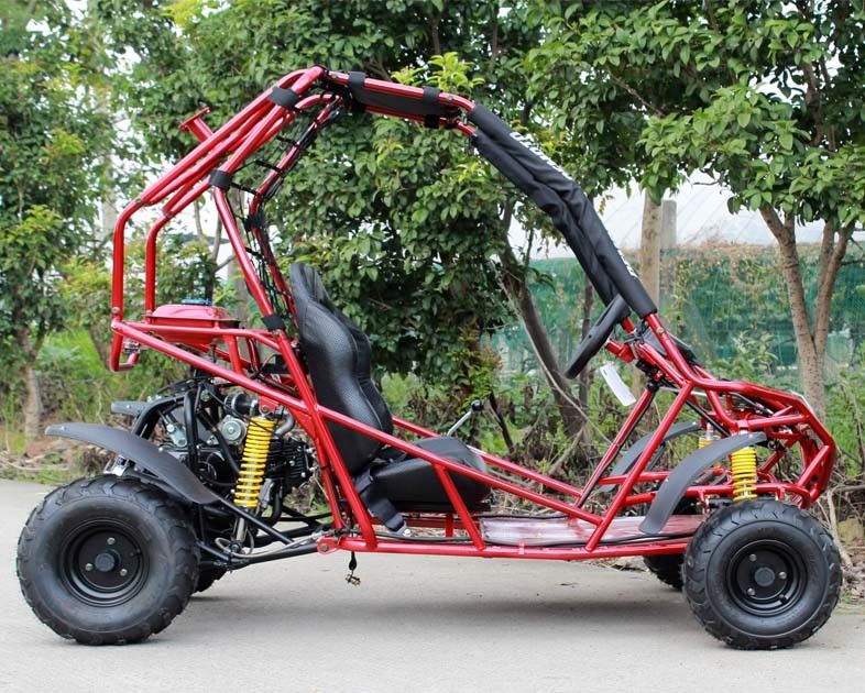 Einzylindrige horizontale Art erwachsener Gokart-Luftkühler mit Aluminiumleichtmetallfelgen