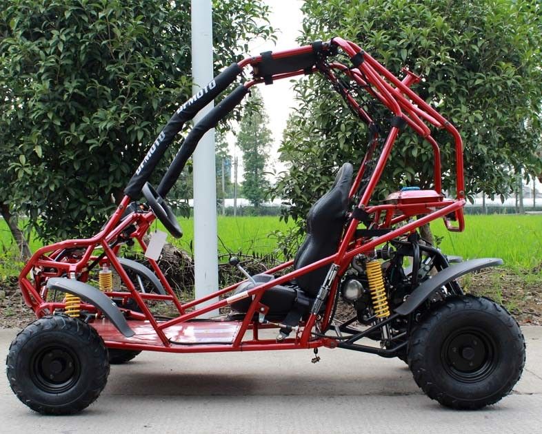 Einzylindrige horizontale Art erwachsener Gokart-Luftkühler mit Aluminiumleichtmetallfelgen