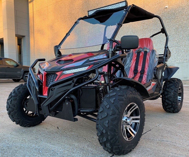 Wassergekühlter elektrischer Start Go Kart Buggy mit Scheibenbremse und 4-Takt-Einzylinder