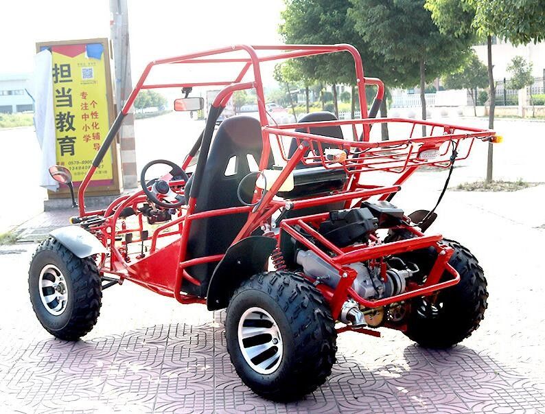 Horizontale Art Anschlag-Luft des Gokart-Buggy-4 kühlen Sitzer 4 vorderes/Rückseiten-Scheibenbremse ab