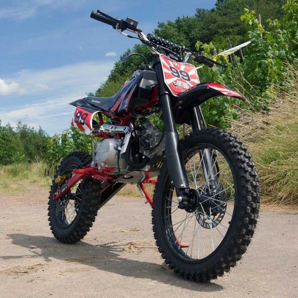 mittleres Schmutz-Fahrrad-Motorrad der Größen-125cc elektrisch/Kickstarter mit manueller Kupplung