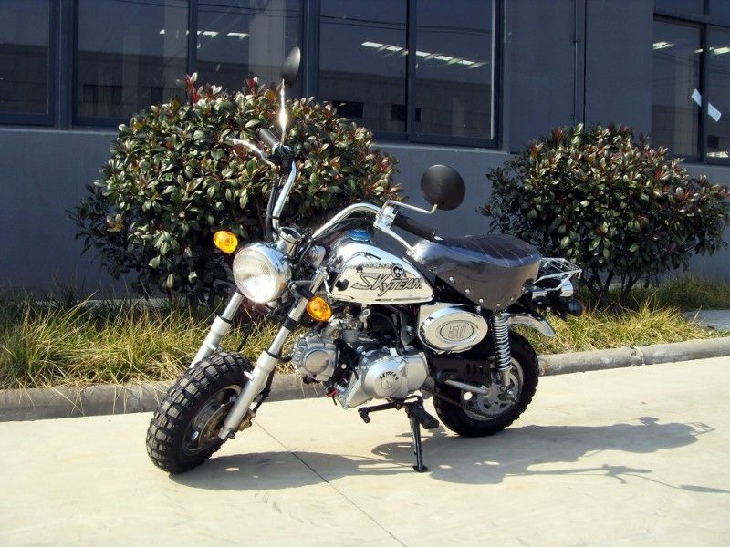 Minifahrrad-Motorrad Motorrad Chrome des schmutz-125cc Ausgabe mit dem 4 Geschwindigkeits-Gang