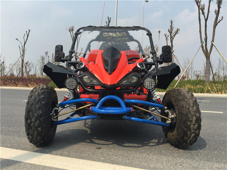 Horizontaler einzylindriger Off Road-Gokart des Sitzer-2 HP 11,1 mit Batterie 12V 9AH