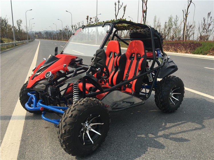 Horizontaler einzylindriger Off Road-Gokart des Sitzer-2 HP 11,1 mit Batterie 12V 9AH